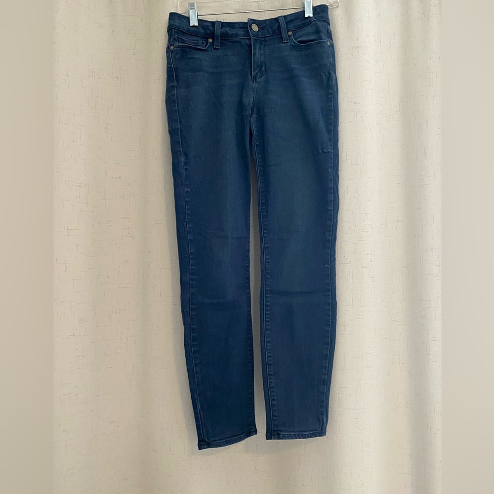 PAIGE Blue Skinny Jeans with Sleek Fit